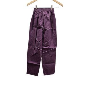 Fashion Seal XS womens scrub bottoms purple plum stretchy